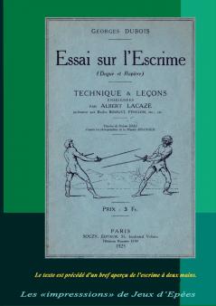 Essai sur l'Escrime (Dague et Rapière)