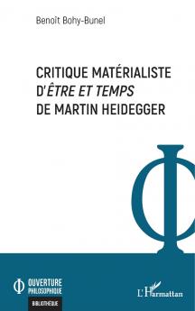 Critique matérialiste d'Être et temps de Martin Heidegger