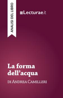 La forma dell'acqua - Andrea Camilleri (analisi del libro)