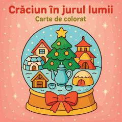 Crăciun în jurul lumii - Carte de colorat