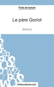 Le p��re Goriot de Balzac (Fiche de lecture)