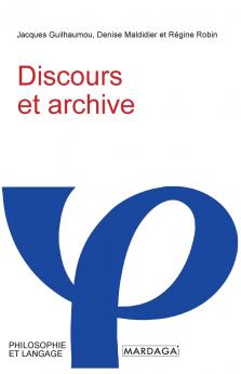 Discours et archive