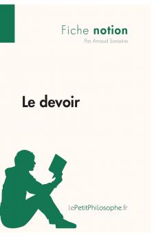 Le devoir (Fiche notion)