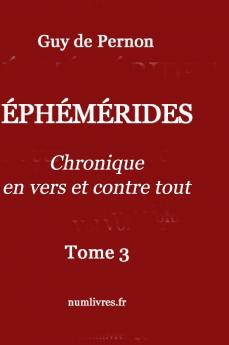 Éphémérides Tome III