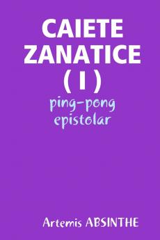 CAIETE  ZANATICE ( I )
