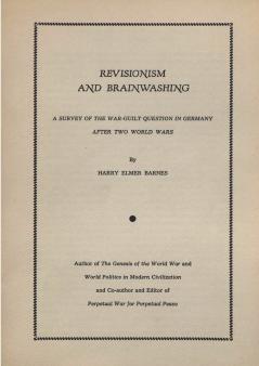 Revisionism and Brainwashing