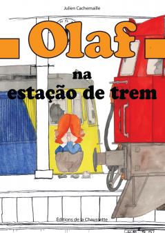 Olaf na esta����o de trem