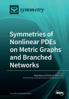 Symmetries of Nonlinear PDEs on Metric Graphs and Branched Networks
