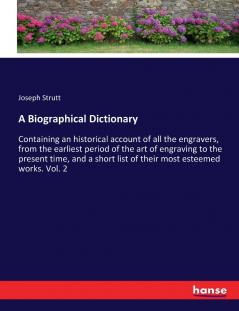 A Biographical Dictionary