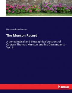 The Munson Record