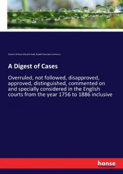 A Digest of Cases