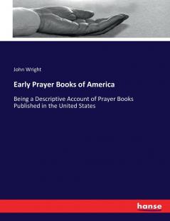 Early Prayer Books of America