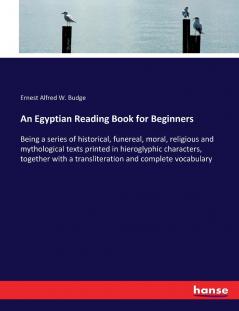 An Egyptian Reading Book for Beginners