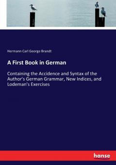 A First Book in German