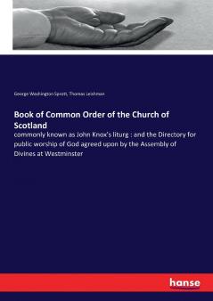 Book of Common Order of the Church of Scotland