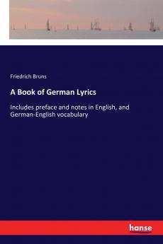 A Book of German Lyrics