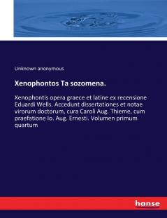 Xenophontos Ta sozomena.