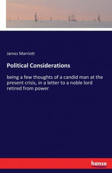 Political Considerations