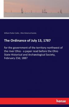 The Ordinance of July 13 1787