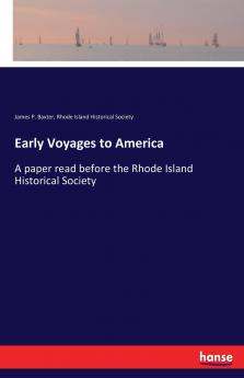 Early Voyages to America