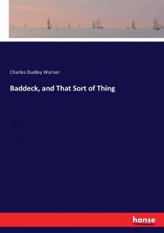 Baddeck and That Sort of Thing
