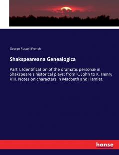 Shakspeareana Genealogica