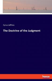 The Doctrine of the Judgment