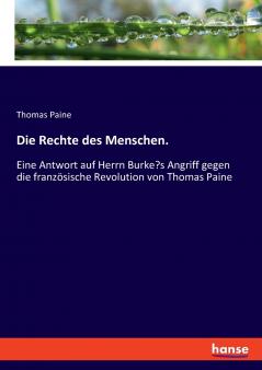 Die Rechte des Menschen.