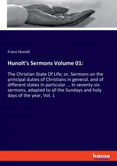Hunolt's Sermons Volume 01