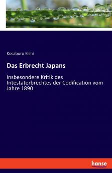 Das Erbrecht Japans
