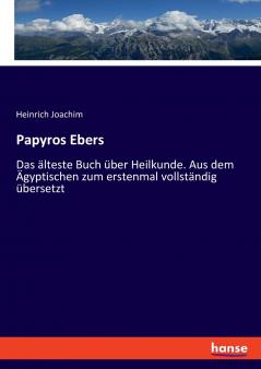 Papyros Ebers