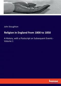 Religion in England from 1800 to 1850