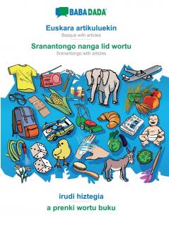 Euskara artikuluekin - Sranantongo with articles (in srn script) irudi hiztegia