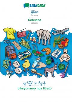 Burmese (in burmese script) - Cebuano visual dictionary