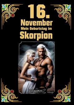 16. November mein Geburtstag