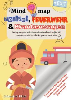 KitaFix-Mindmap Sommer Sonne Strand und mehr (Fertig ausgearbeitete Gedankenlandkarten für die Vorschularbeit in Kindergarten und Kita)