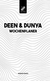 Deen & Dunya Wochenplaner