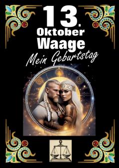 13. Oktober mein Geburtstag