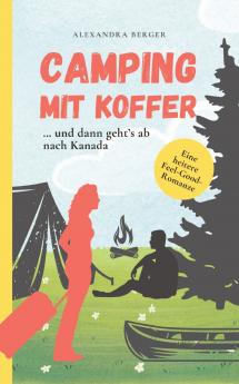 Camping mit Koffer