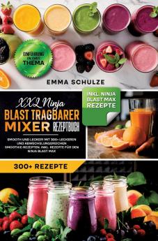 XXL Ninja Blast tragbarer Mixer Rezeptbuch