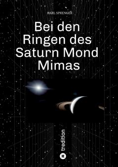 Bei den Ringen des Saturn Mond Mimas