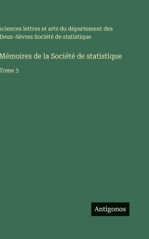 Mémoires de la Société de statistique