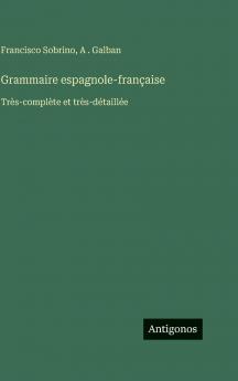 Grammaire espagnole-française