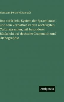 Das natürliche System der Sprachlaute