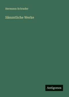 Sämmtliche Werke