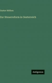 Zur Steuerreform in Oesterreich