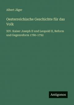 Oesterreichische Geschichte für das Volk