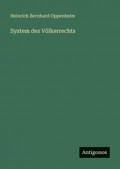 System des Völkerrechts