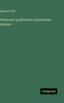 Tateia zur qualitativen chemischen Analyse