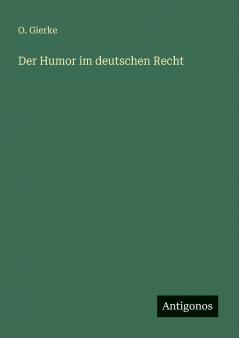 Der Humor im deutschen Recht